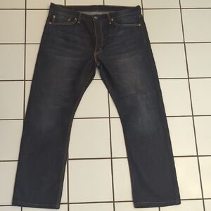 Levi's 513 Blue Straight Denim Jeans